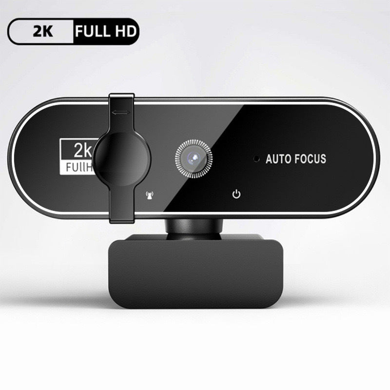 4K Autofocus Webcam With Microphon - Full HD USB Camera
