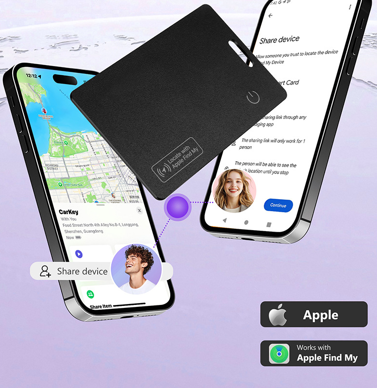 Smart Wallet Tracker Card